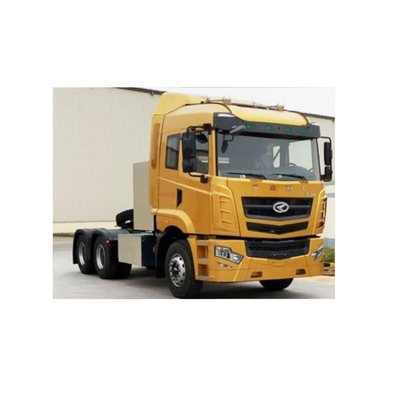 China Remote, versión compuesta H7, CATL282Kwh cambio de batería, tractor eléctrico puro 6x4 para transporte de corta distancia
