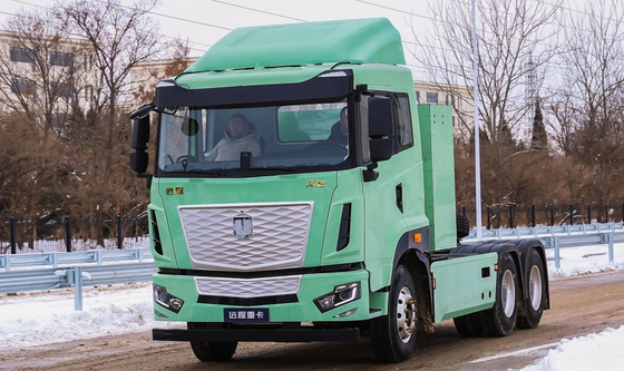X7E Flat Top Zhixin 423 Cargador-Valin con motor único ((6X4)