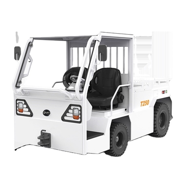 Fabricado en China, BYD marca Q250LS-25T tractor de cabeza plana para almacén