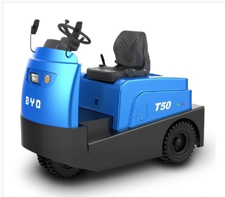 Fabricado en China, BYD marca Q250LS-25T tractor de cabeza plana para almacén
