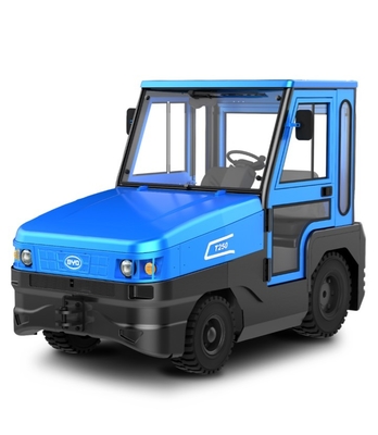 Fabricado en China, BYD marca Q250LS-25T tractor de cabeza plana para almacén