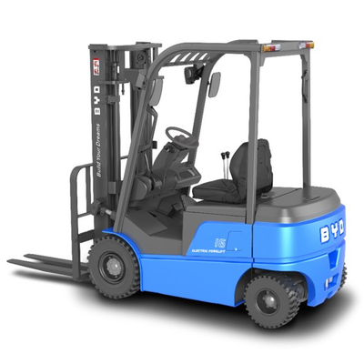 Fabricado en China, el balance de cuatro pivot de BYD pesa 1,6-1,8 toneladas de montacargas eléctricos puros para Single Drive