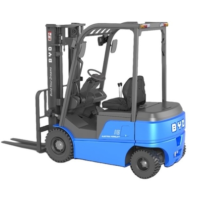 Fabricado en China, el balance de cuatro pivot de BYD pesa entre 1,6 y 1,8 toneladas de montacargas eléctricos puros para Dual Drive