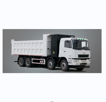 Geely Commercial, batería CATL con intercambio de batería de 350 grados, camión de descarga eléctrico puro 8X4 M7 para transporte de residuos urbanos