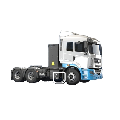 China Geely, versión estándar, Yiwei Intercambio de energía de 282Kwh, tractor eléctrico puro 6x4 para aceros y transporte de minas