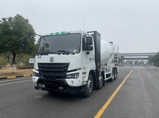 Geely Remote G1E camión de mezcla eléctrico puro 8X4 carga y cambio integrado