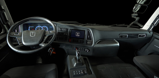 Geely Remote G1E camión de mezcla eléctrico puro 8X4 carga y cambio integrado