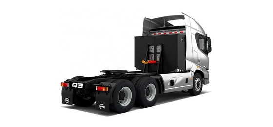 Tractor de transmisión automática eléctrica pura BYD 6x4 (versión con carga de 355 grados)