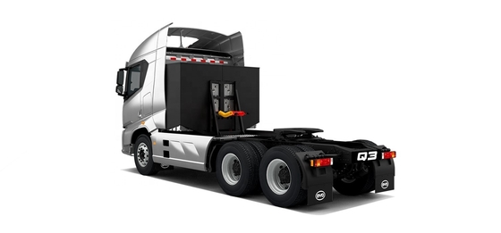 Tractor de transmisión automática eléctrica pura BYD 6x4 (versión con carga de 355 grados)