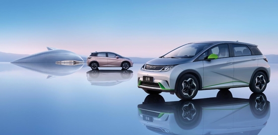 BYD Range eléctrico puro 401KM Compacto Popular Dolphin