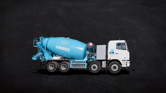 Geely Valin Pure Electric 8x4 Mixer Edición de carga de 350 grados