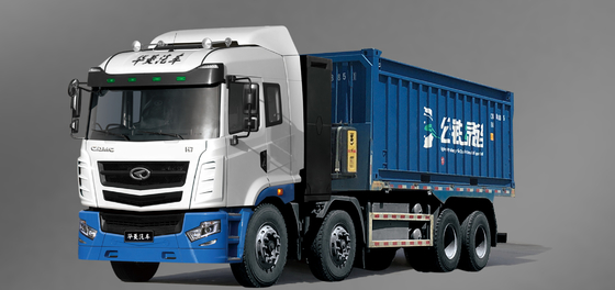 Geely Remote M7E eléctrico puro 8x4 camión de carga de 282 grados Edición
