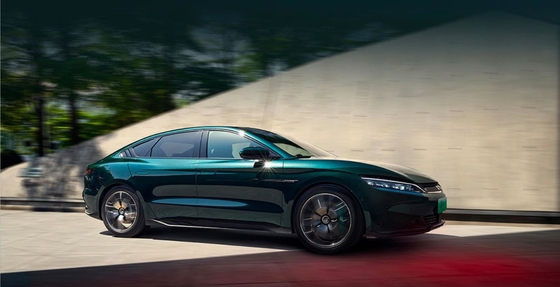 Venta caliente BYD coche de rendimiento Han EV edición limitada inteligente sedán eléctrico de tracción en las cuatro ruedas
