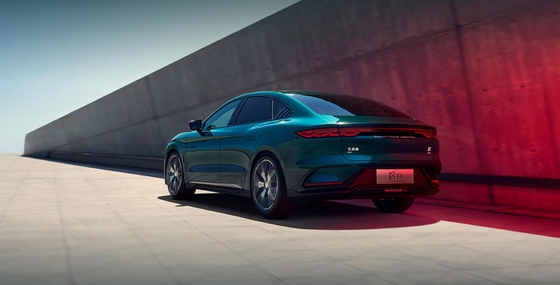 Venta caliente BYD coche de rendimiento Han EV edición limitada inteligente sedán eléctrico de tracción en las cuatro ruedas