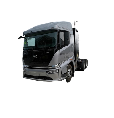 Venta caliente 282 kilovatios hora de electricidad, BYD 6x4 tractor eléctrico puro dedicado al muelle