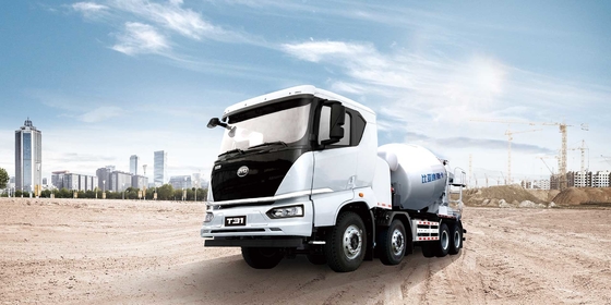Relación entre el rendimiento de los costes y el rendimiento Wang BYD 8x4 vehículo de ingeniería de mezcladora de cemento eléctrico puro de gran capacidad