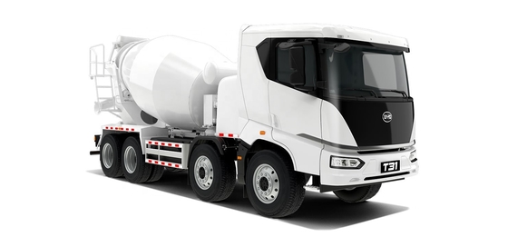 Relación entre el rendimiento de los costes y el rendimiento Wang BYD 8x4 vehículo de ingeniería de mezcladora de cemento eléctrico puro de gran capacidad