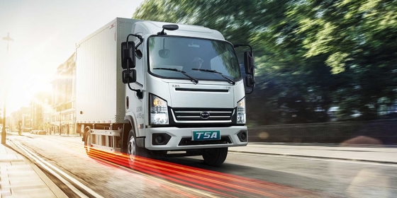 Nuevo rango de 240KM BYD T5A Pure Electric Box Logística Vehículo Logística de la ciudad