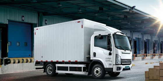 Nuevo rango de 240KM BYD T5A Pure Electric Box Logística Vehículo Logística de la ciudad