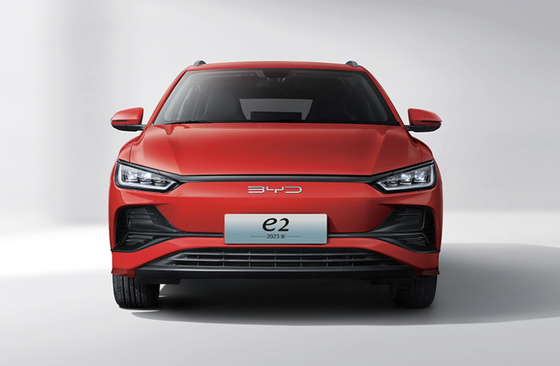 Hecho en China con un alcance de 405KM, 2023 BYD e2 sedán eléctrico puro coche compartido
