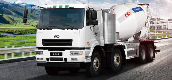 Hangzhou Geely, versión estándar M7, CATL-350Kwh de carga, 8 metros cúbicos, camión mezclador de cemento eléctrico puro 8x4
